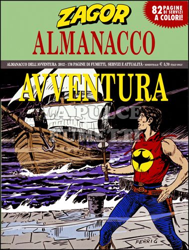 ALMANACCO DELL'AVVENTURA 2012 - ZAGOR #    14 IL VASCELLO FANTASMA